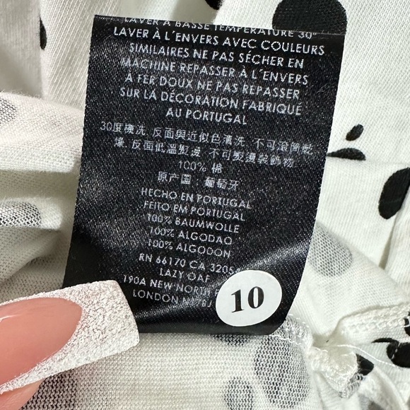 NWT Disney x Lazy Oaf one size 101 dalmation tunic - Picture 15 of 15